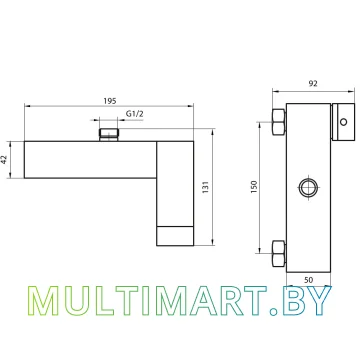 Смеситель Ahti Rauma RM305017 картинка 2